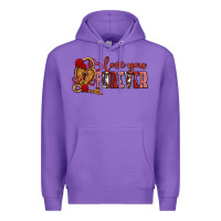 Purple love you forever olivia Premium Hoodie - OliviaCreatesArt