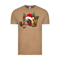 Vintage Coffee joy christmas with horse bbs Vintage Tee - BundleAndBundleShop