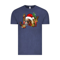 Vintage Denim joy christmas with horse bbs Vintage Tee - BundleAndBundleShop