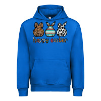 Cobalt Happy Easter Urban Hoodie - CowhideDigitalArt