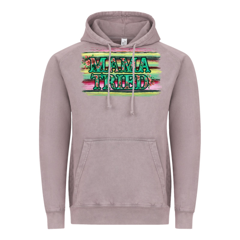 Floral Mama Tried Vintage Hoodie by Jasminsmagicworld | Teevron