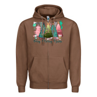 Chestnut verry merry nurse Zipper Hoodie - CowGirlArtShop