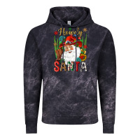 Cloud Black Howdy Santa Vintage Hoodie - NancyCooperArtShop