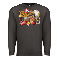 Smoke School Bus Coffee Cups Premium Sweatshirt - FaDigitalArtStudio