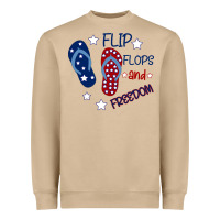 Mushroom Flip Flops and Freedom Heavyweight Sweatshirt - Bettercallsaul