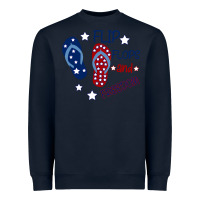 Flip Flops And Freedom Heavyweight Sweatshirt | Teevron