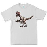 Dove Grey Deinonychus Premium Tee - LillyAllenDesigns