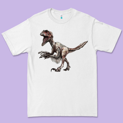 Deinonychus Premium Tee Designed By Lillyallendesigns