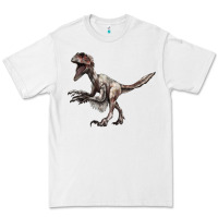 White Deinonychus Premium Tee - LillyAllenDesigns
