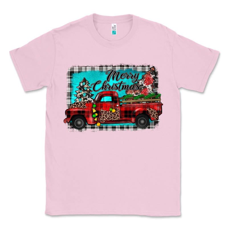Truck Merry Christmas Classic Tee by JahusDesignShop | Teevron