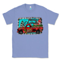 Colony Blue truck merry christmas Classic Tee - JahusDesignShop