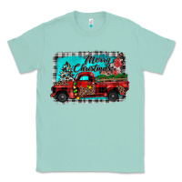 Seafoam truck merry christmas Classic Tee - JahusDesignShop