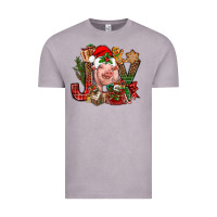 Vintage Zinc joy christmas with pig bbs Vintage Tee - BundleAndBundleShop