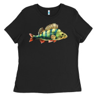 Black Perch Fish Ladies Tee - LillyAllenDesigns