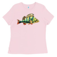 Bubblegum Pink Perch Fish Ladies Tee - LillyAllenDesigns