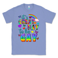 Colony Blue Western It's Great Day To Be Gay Classic Tee - BundleAndBundleShop