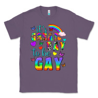 Lavender Western It's Great Day To Be Gay Classic Tee - BundleAndBundleShop