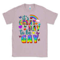 Lilac Western It's Great Day To Be Gay Classic Tee - BundleAndBundleShop