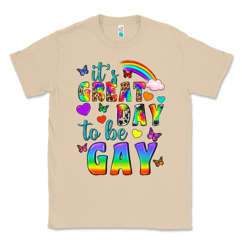 Western It's Great Day To Be Gay Classic Tee by BundleAndBundleShop | Teevron