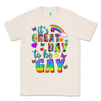 Natural Western It's Great Day To Be Gay Classic Tee - BundleAndBundleShop