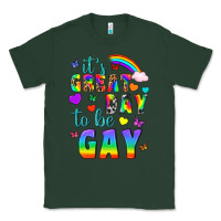 Sports Green Western It's Great Day To Be Gay Classic Tee - BundleAndBundleShop