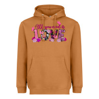 All You Need Is Love Valentine's Day Heavyweight Hoodie | Teevron