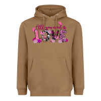 Toasted Coconut All you need is love Valentine's Day Heavyweight Hoodie - FaDigitalArtStudio