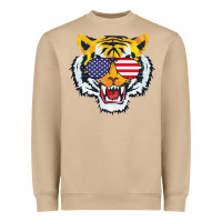 Mushroom America Merica Tiger Heavyweight Sweatshirt - Bettercallsaul