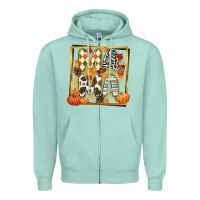 Seafoam fall mama Zipper Hoodie - CowGirlArtShop