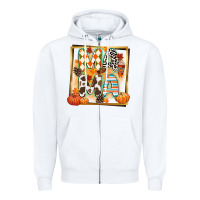 White fall mama Zipper Hoodie - CowGirlArtShop