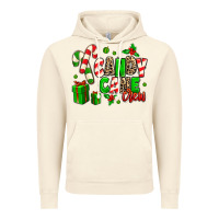 Vintage Artic Candy Cane Crew Vintage Hoodie - MaliasSmallBusiness