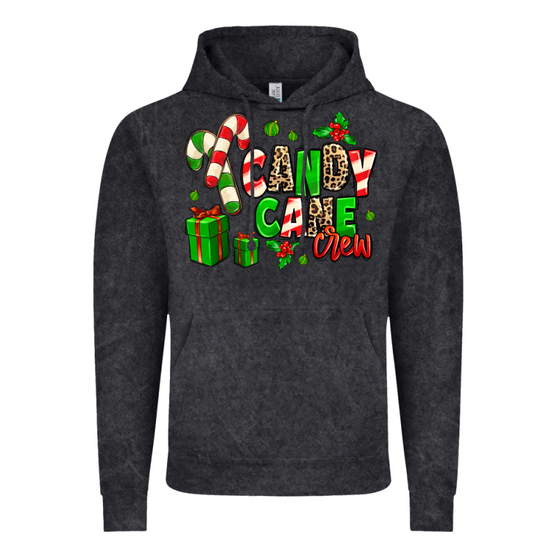 Candy Cane Crew Vintage Hoodie by MaliasSmallBusiness | Teevron