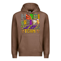 Chestnut mardi gras drinking team with glasses olivia Premium Hoodie - OliviaCreatesArt