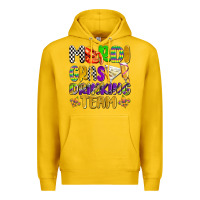 Lemon mardi gras drinking team with glasses olivia Premium Hoodie - OliviaCreatesArt