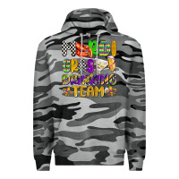 Slate Camo mardi gras drinking team with glasses olivia Premium Hoodie - OliviaCreatesArt