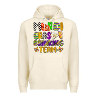 Tofu mardi gras drinking team with glasses olivia Premium Hoodie - OliviaCreatesArt