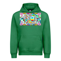Emerald The Pool Is My Happy Place Urban Hoodie - CowhideDigitalArt