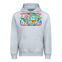 Heather Grey The Pool Is My Happy Place Urban Hoodie - CowhideDigitalArt