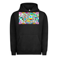 Pigment Black The Pool Is My Happy Place Urban Hoodie - CowhideDigitalArt