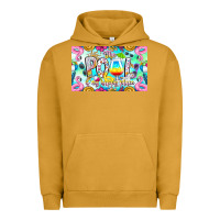 Pigment Peanut Butter The Pool Is My Happy Place Urban Hoodie - CowhideDigitalArt