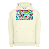 Pigment Pistachio The Pool Is My Happy Place Urban Hoodie - CowhideDigitalArt