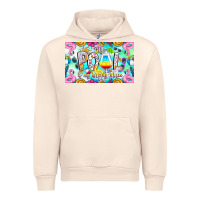 Sandshell The Pool Is My Happy Place Urban Hoodie - CowhideDigitalArt