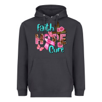 Smoke Faith hope cure Breast Cancer Heavyweight Hoodie - FaDigitalArtStudio