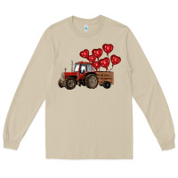 Mushroom farm tractor Long Sleeve Tee - RanaPortraitStore