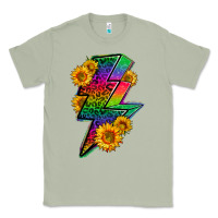 Matcha LGBTQ+ Lightnin' Bolt With Sunflower Classic Tee - BundleAndBundleShop