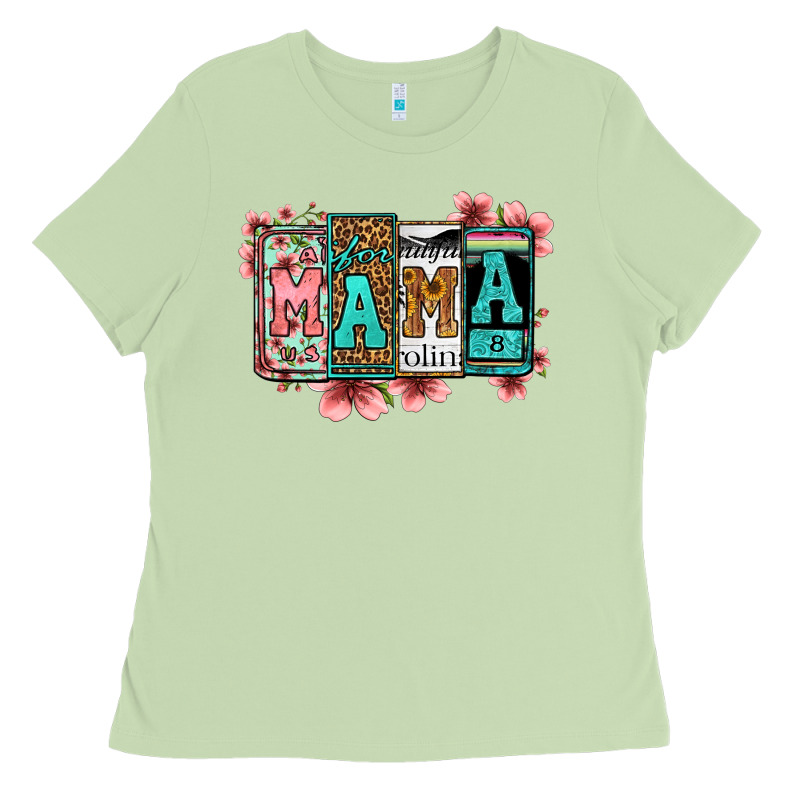 License Letters Floral Mama Ladies Tee by Jasminsmagicworld | Teevron
