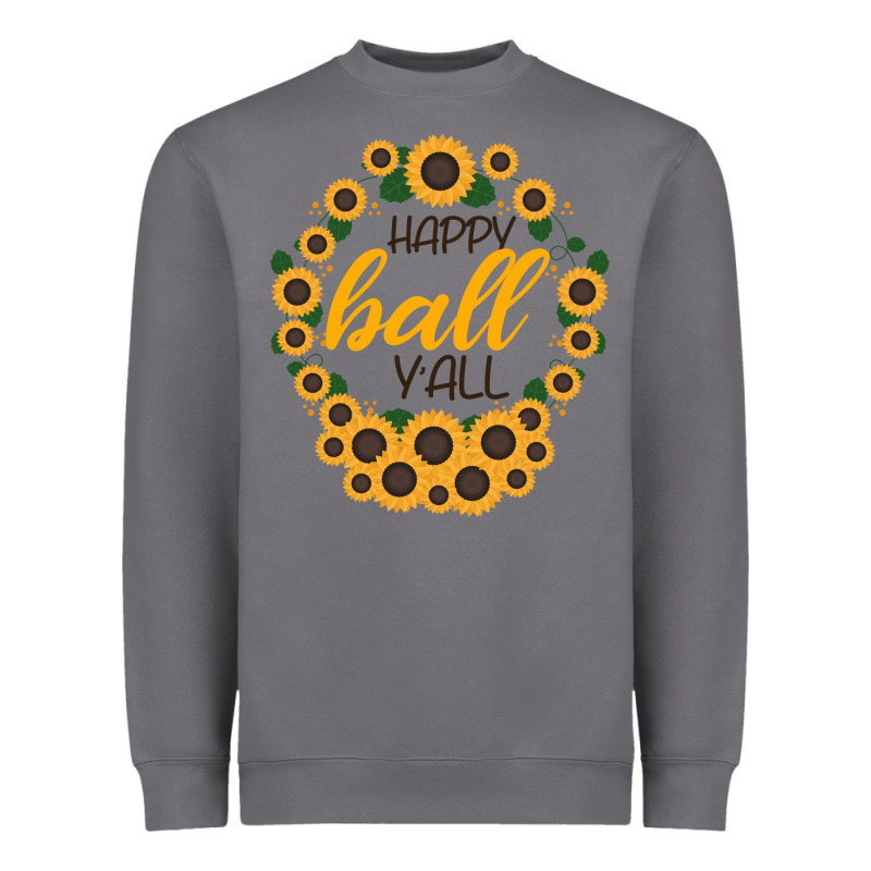Happy Fall Sunflowers Heavyweight Sweatshirt by Bettercallsaul | Teevron