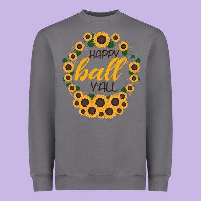 Happy Fall Sunflowers Heavyweight Sweatshirt Designed By Bettercallsaul