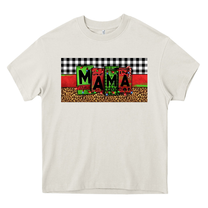 Mama Christmas Heavy Core Tee by Jasminsmagicworld | Teevron