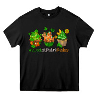 Black sweet st patricks day cupcake Heavy Core Tee - AdoDesignShop